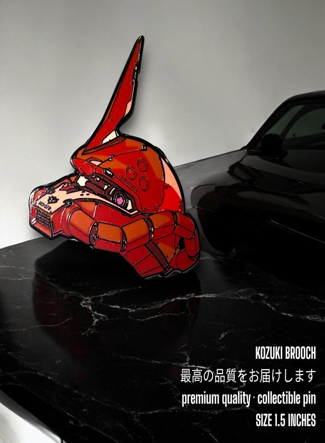 ZAKU PIN ZAKU PINS ZAKU MODEL PIN ZAKU II ZAKU 2 PIN ZAKU ENAMEL PINS ZAKU ROBOT SPIRITS MS-06 ZAKU FIGURE PIN HARD ENAMEL (AKA) - Image 3